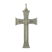 聖堂の柱 十字架 ペンダント シルバー