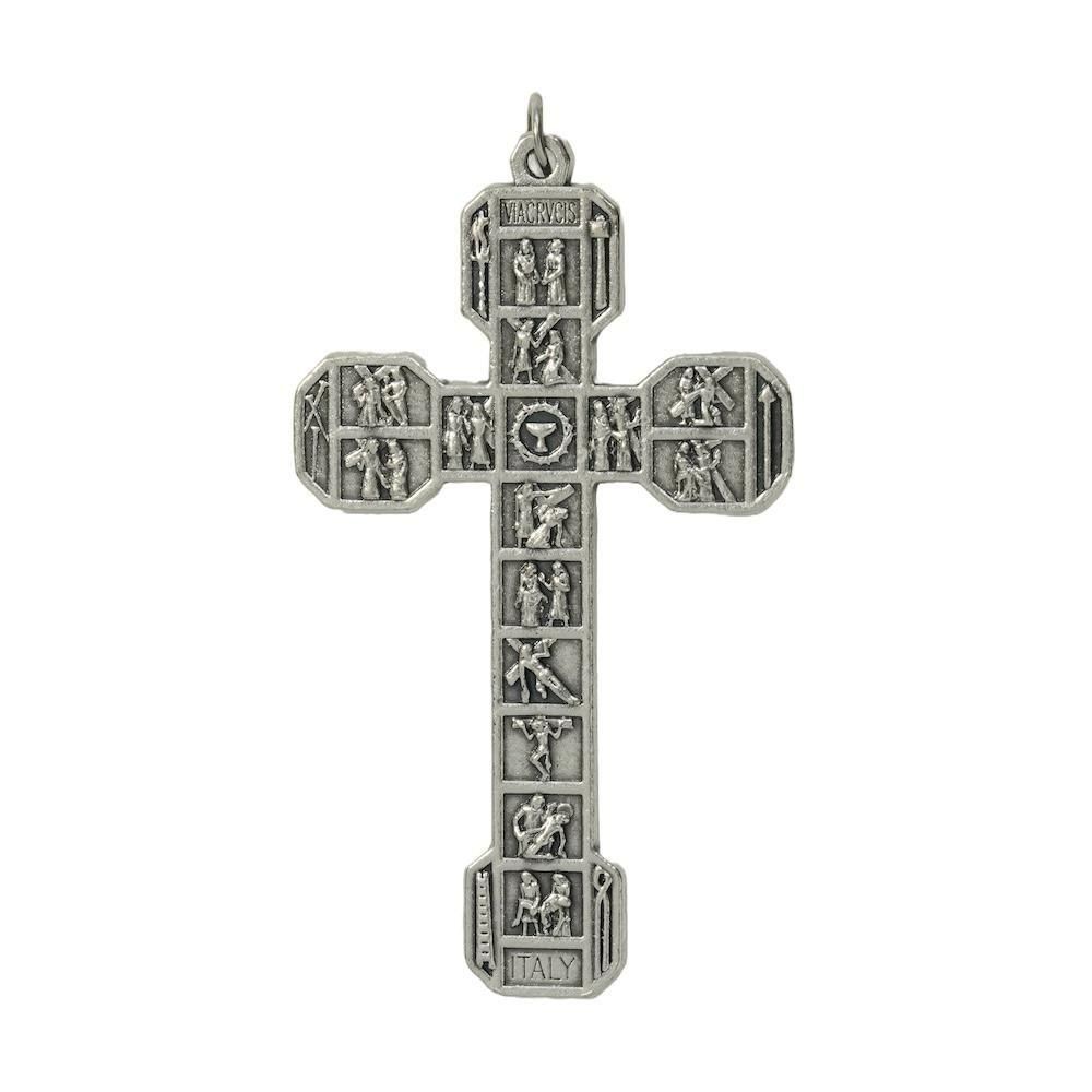 四福音書記者の十字架|ペンダント - キリスト教聖品アクセサリー
