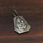 アンティーク　パーツ　メダイネックレス 2色展開】オーバル メダイ ネックレス ゴールド - 古着屋