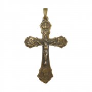 聖家族 十字架 クロスペンダント  ブロンズ