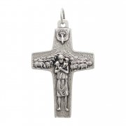 教皇 フランシスコの十字架 クロス ペンダント M 法王 イタリア製