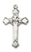 シャムロック クロス 十字架 ペンダント スターリングシルバー製 アメリカ製