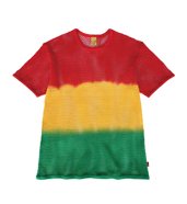 MARINA T Vortex ExSPC.  TieDye  RED,GOLD&GREEN