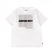 JUDGE NOT S/S T-SHIRTS