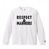 RESPECT&MANNERS L/S T-SHIRTS