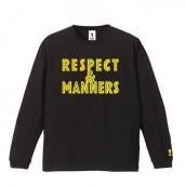 RESPECT&MANNERS L/S T-SHIRTS