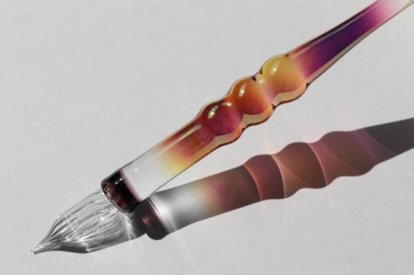 glass pen,ガラスペン硬質ガラスペン,アウトサイド,細波- 硬質ガラス