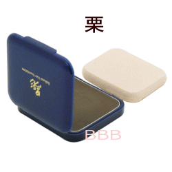 アモロス 黒彩 ヘアファンデーション 栗 13g ミニケース パフ付き 美容室専売品通販ショップbbb