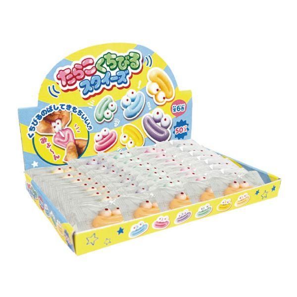 たらこくちびるスクイーズ（単価￥28）50入 - 株式会社田辺玩具製作所