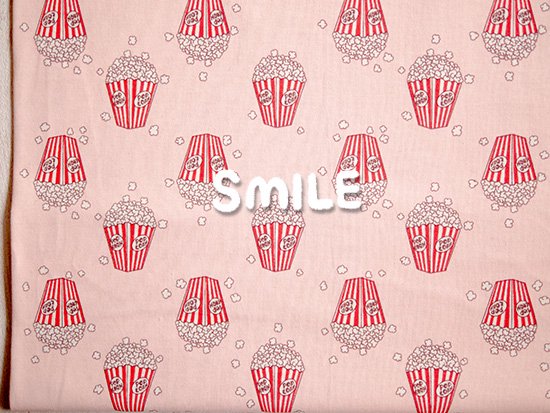 40/コーマスムース/ポップコーン/さくら - ニット生地の通販 SMILE