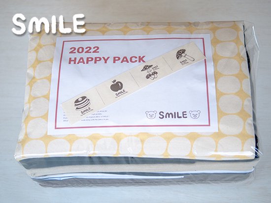 2022 SMILE HAPPYPACK2(北欧ドットイエロー)