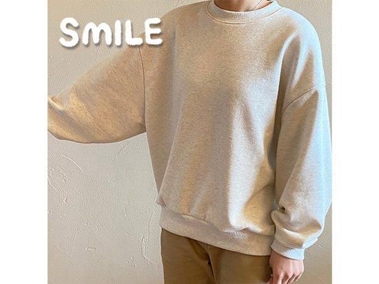 ビッグスウェットプルオーバーキット【30/10コーマ裏毛/グレー杢