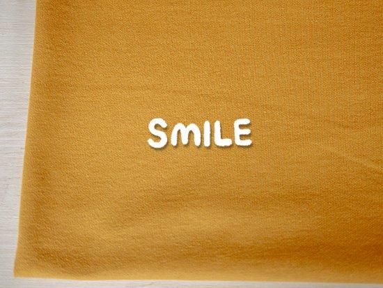 40/20コーマミニ裏毛/パンプキン - ニット生地の通販 SMILE