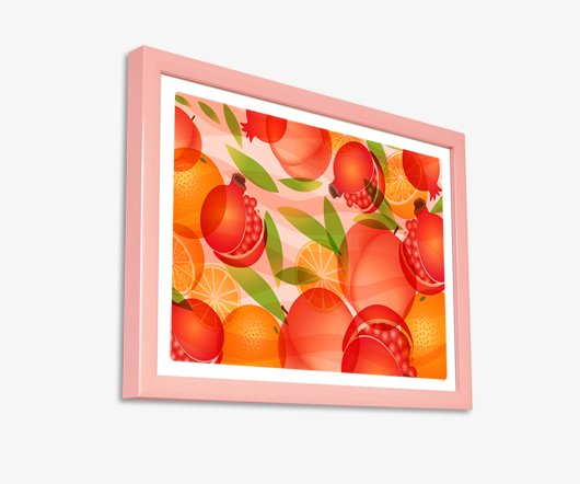 風水果実アートアムール2を飾ったイメージ