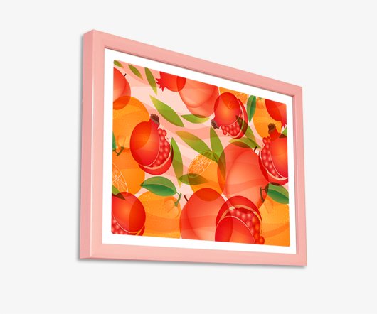 風水果実アートアムール2を飾ったイメージ