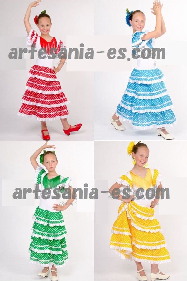 子供用フラメンコドレス サイズ8 - スペインから直輸入♪アルテサニア・イーエス