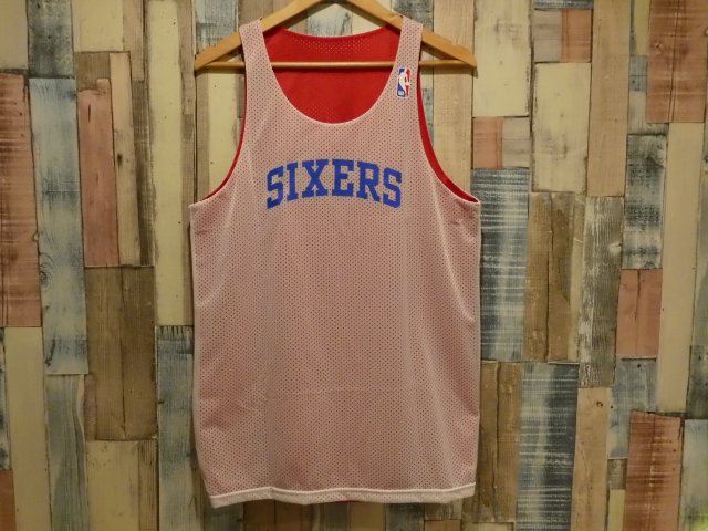 フィラデルフィア　７６ＥＲＳ　リバーシブル　メッシュ　タンクトップ　赤白　海外限定 - バスケットボール専門店【DOPE  HOOP】バスケットシューズ・エアジョーダン・通販