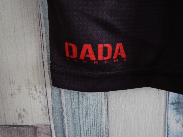 DADA supreme tee 速乾生地 Tシャツ 黒オレンジ赤 - バスケットボール専門店【DOPE HOOP】バスケットシューズ・エア