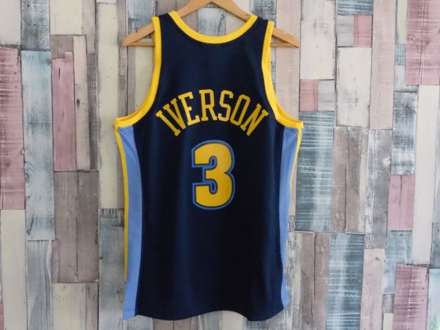 NBA 76ers アレン・アイバーソン　デンバーナゲッツ　ユニフォーム　XL