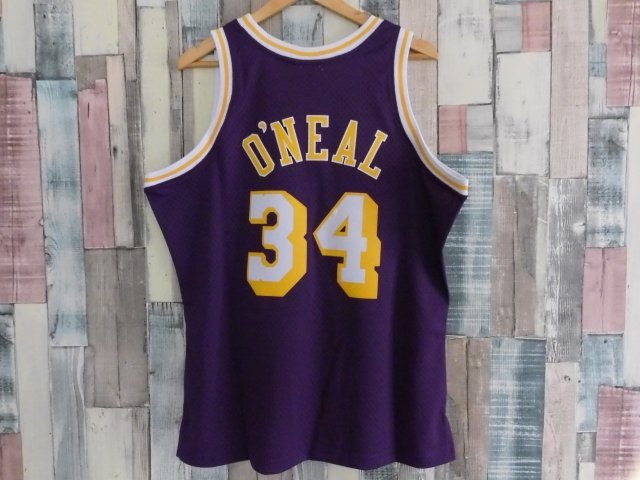 メーカー取寄せ シャキール レイカーズ NBA オニール 34 O'Neal Shaquille Tシャツ/カットソー(半袖/袖なし)