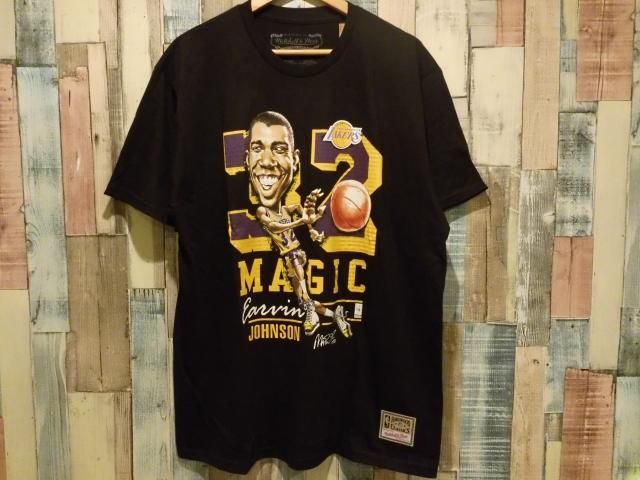 レジェンドプレーヤー】Tシャツ マジックジョンソン NBA レイカーズ