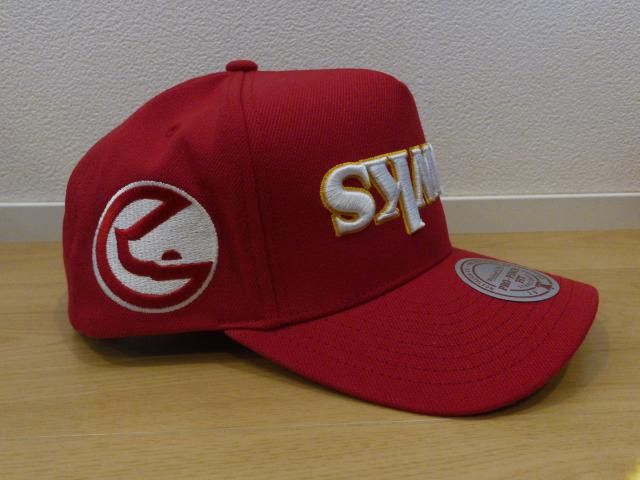 ホークス フリップ キャップ スナップバック ミッチェル＆ネス