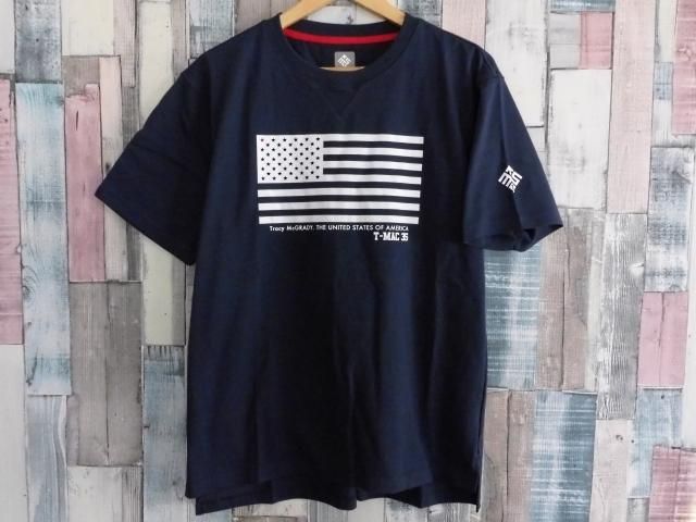 t mac 35 星条旗デザイン オシャレ用 tシャツ 紺 バスケットボール専門店 Dope Hoop バスケットシューズ エアジョーダン 通販 t mac 35 星条旗デザイン オシャレ用 tシャツ 紺 バスケットボール専門店 Dope Hoop バスケットシューズ エアジョーダン 通販