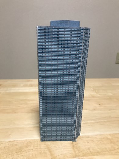 高層ビル２８ - ジオワールド 鉄道模型用オリジナルストラクチャー （建物）・組立式ジオラマレイアウト、展示用特注ジオラマ製作、大型特注ジオラマレイアウト製作店