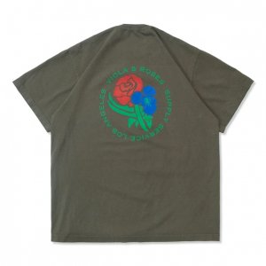 VIOLA AND ROSES/ビオラアンドローゼス/2021FW/VR PREMIUM S/S TEE(FOREST GREEN)/Tシャツ