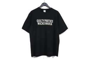 WACKOMARIA/ワコマリア/PRE 2022SS/WASHED HEAVY WEIGHT CREW NECK T-SHIRT(BLACK)/Tシャツ