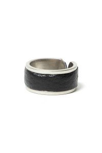 hobo/ホーボー/2022SPRING/BRASS RING SHRINK LEATHER/リングの商品画像