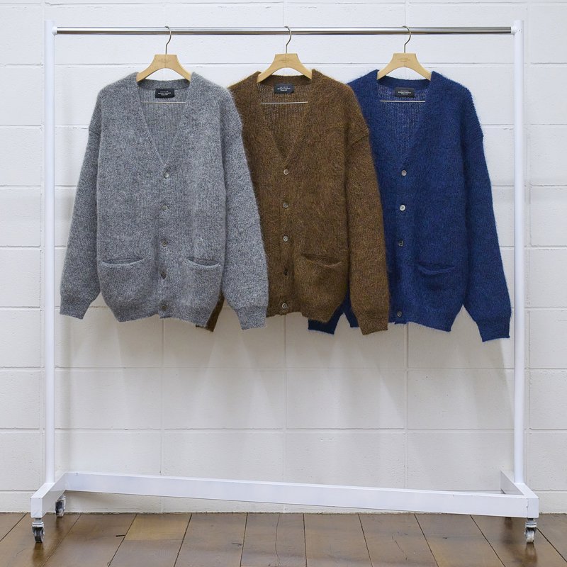 UNUSED/アンユーズド - US2271-mohair knit cardigan(BROWN) - Valley