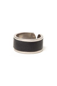 hobo/ホーボー/2022SUMMER/BRASS RING SHRINK LEATHER/リングの商品画像