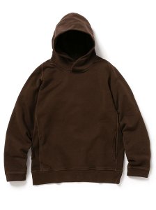 nonnative/ノンネイティブ/【送料無料】41th Collection/DWELLER L/S HOODY COTTON SWEAT OVERDYED VW(BROWN)/フーディーの商品画像