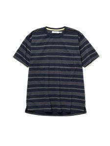 nonnative/ノンネイティブ/【送料無料】42nd Collection/DWELLER S/S TEE COTTON JERSEY BORDER(NAVY)/ボーダーTシャツの商品画像