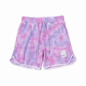 Wasted Collective/ウェイステッドコレクティブ/【送料無料】2022AW/Waffle Shorts(Rose Tie Dye)/ワッフルショーツの商品画像