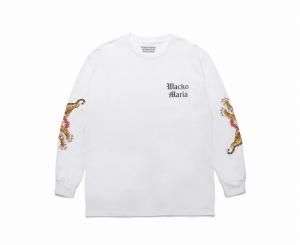 <img class='new_mark_img1' src='https://img.shop-pro.jp/img/new/icons47.gif' style='border:none;display:inline;margin:0px;padding:0px;width:auto;' />WACKOMARIA/拾ޥꥢ/̵2022FW/TIM LEHI / CREW NECK LONG SLEEVE T-SHIRT (TYPE-3)(WHITE)/󥰥꡼TĤξʲ