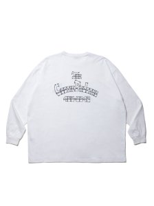 COOTIE PRODUCTIONS/クーティー/【送料無料】2023 CAPSULE COLLECTION/Print Oversized L/S Tee (LOWRIDER)(WHITE)の商品画像