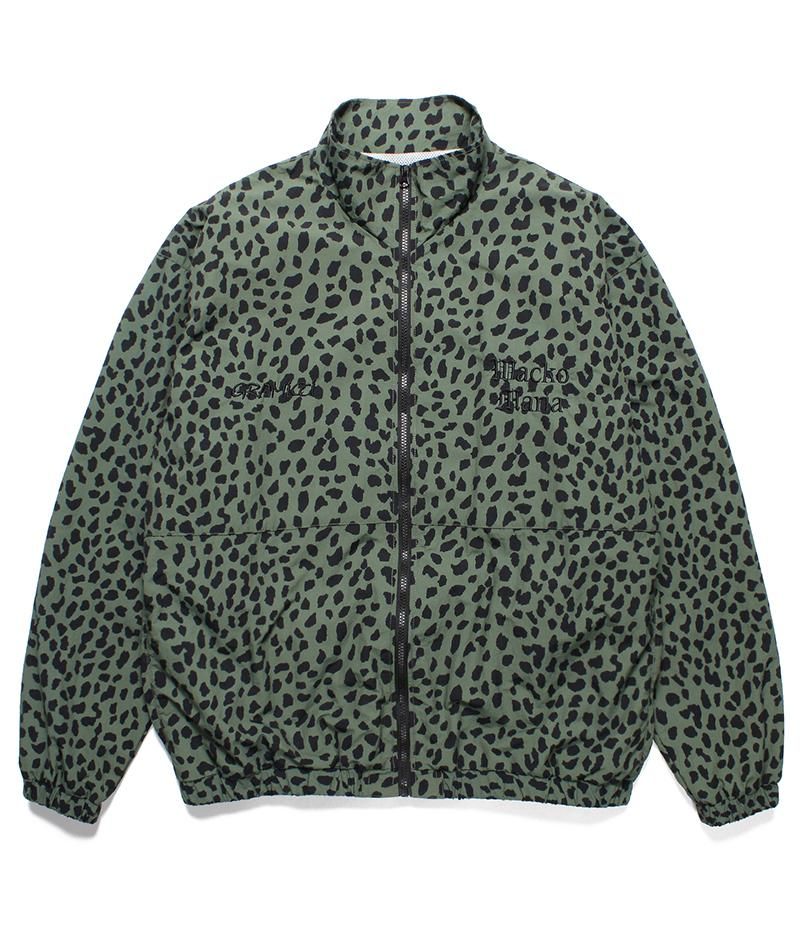 新品 23SS ワコマリア LEOPARD TRACK JACKET L-