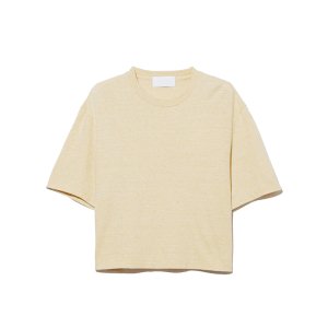 UNUSED/アンユーズド/2023SS/US2298-W-crew neck t-shirt(womens)(YELLOW)/Tシャツの商品画像
