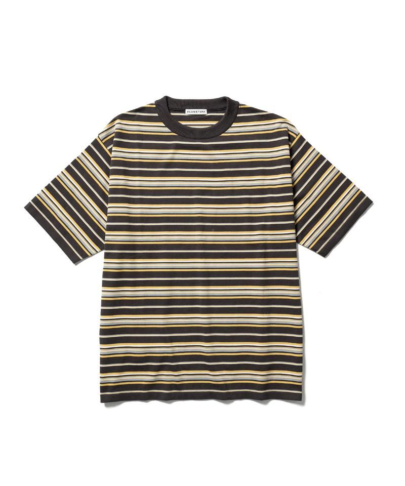 COOTIE クーティー 2023S/S Border Tee (BROWN)