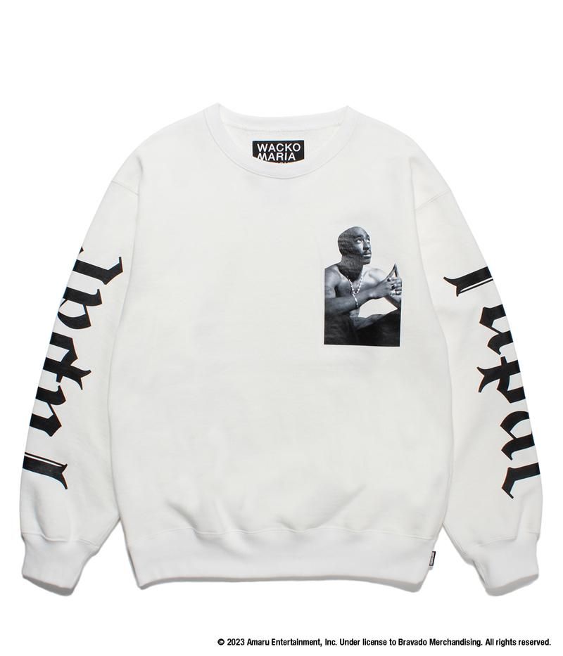 新品□送料無料□ WACKO MARIA 2PAC SWEAT SHIRT 23ss XL