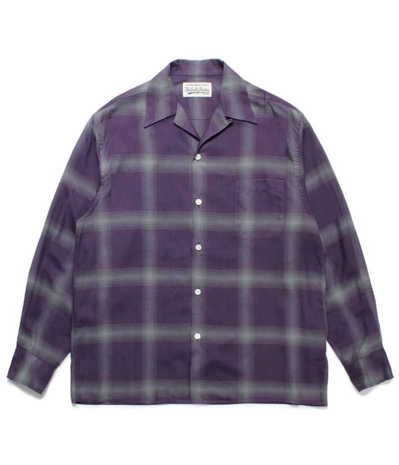 wackomaria check open collar shirt オンブレ | www.innoveering.net