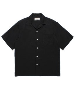 WACKOMARIA/ワコマリア/【送料無料】2023SS/50'S SHIRT S/S (TYPE-1)(BLACK)/50'Sシャツの商品画像