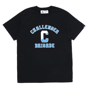 CHALLENGER/チャレンジャー/2023SS/COLLEGE TEE(BLACK)/クルーネックTシャツの商品画像