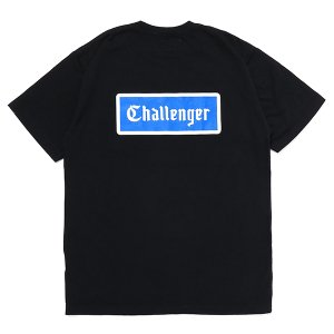 CHALLENGER/チャレンジャー/2023SS/LOGO PATCH TEE(BLACK) /クルーネックTシャツの商品画像
