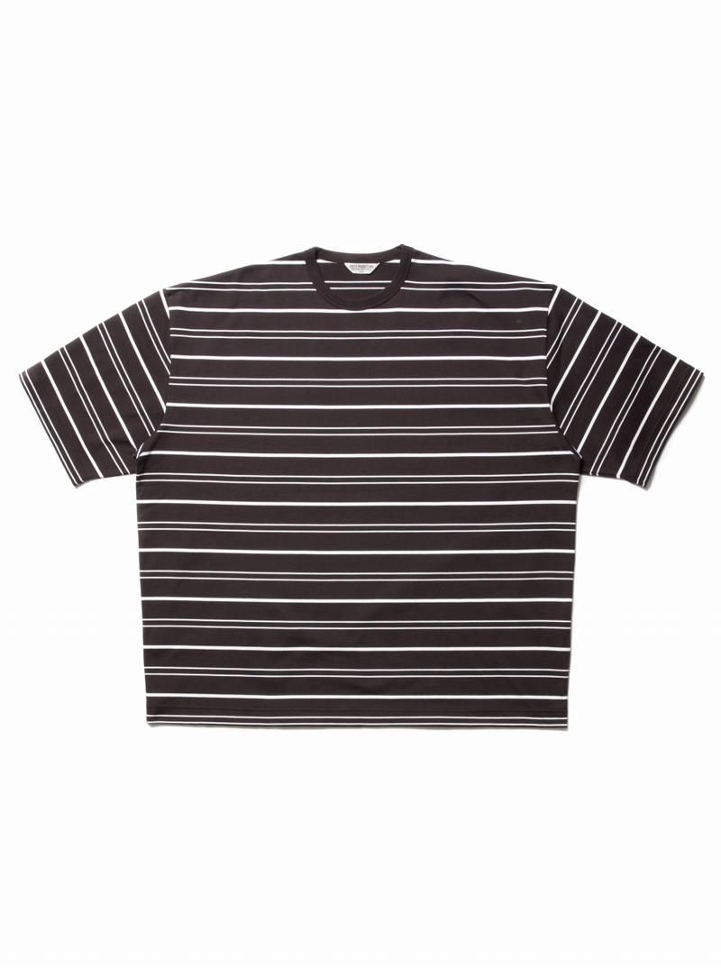 COOTIE クーティー 2023S/S Border Tee (BROWN)