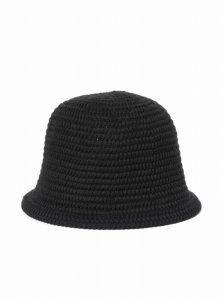 COOTIE PRODUCTIONS/クーティープロダクションズ/【送料無料】2023SS/Knit Crusher Hat(BLACK)/ハットの商品画像