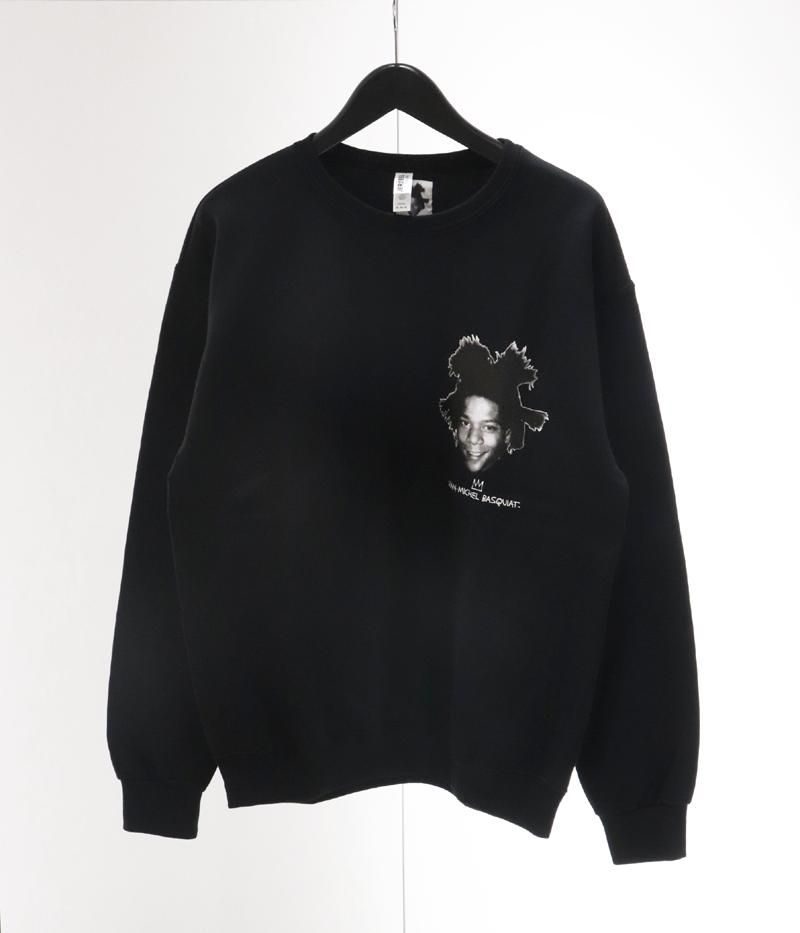 WACKO MARIA BASQUIAT SWEAT SHIRT バスキア 黒 - www