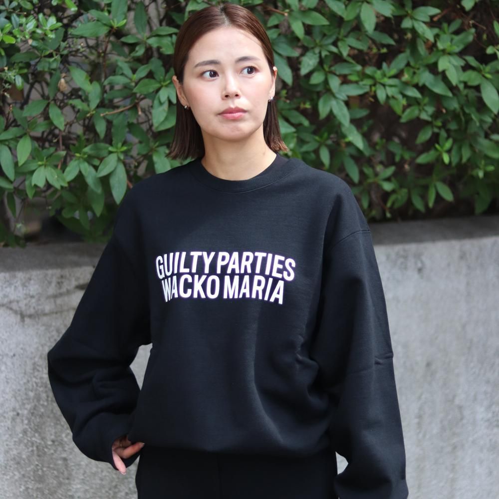 COLOWACKO MARIA（ワコマリア） SWEAT SHIRT BLACK L